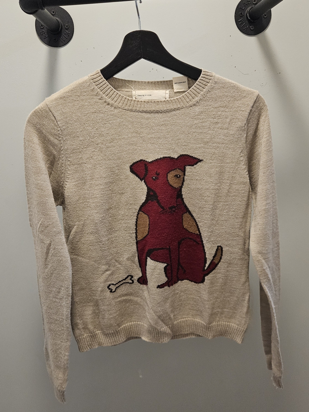 Anthropologie Sleeping On Snow Wool Blend Pooridge Sweater